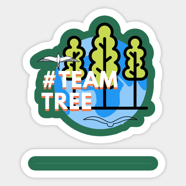 Team Trees 20 Million Tree Sticker by Banditec